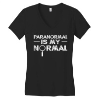 Paranormal Investigator Ghost Hunting Funny Gift Women's V-neck T-shirt | Artistshot