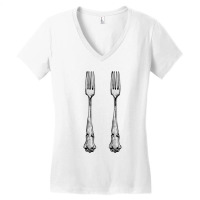 Forks Women's V-neck T-shirt | Artistshot