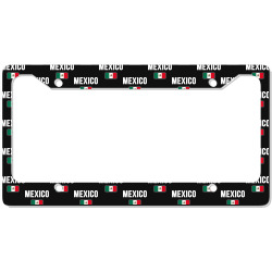 Mexican Flag License Plate