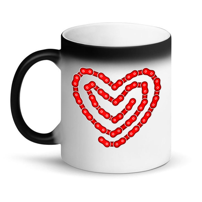 Fancy Bicycle Chain Biking Biker Heart Cycling Tank Top Magic Mug | Artistshot