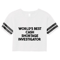 World's Best Cash Shortage Investigator Tank Top Scorecard Crop Tee | Artistshot