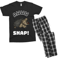 Alligator Snapping Turtle Meme For Men Women Kids Men's T-shirt Pajama Set | Artistshot