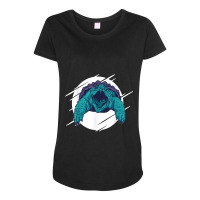 Alligator Snapping Turtle Maternity Scoop Neck T-shirt | Artistshot