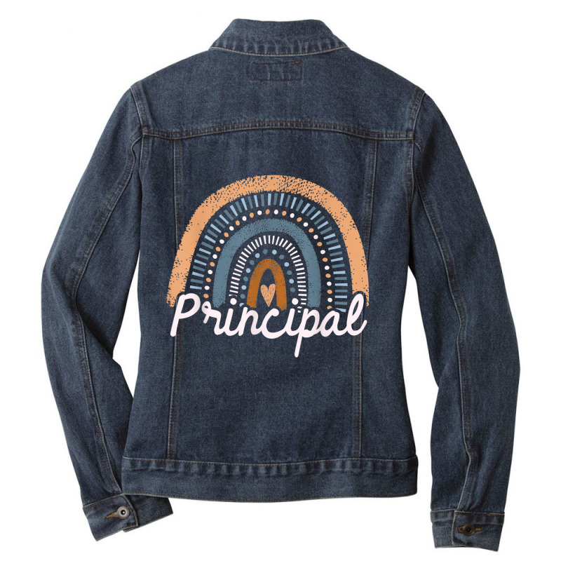 Principal  School Administrator Headmaster Headmistress Ladies Denim Jacket by MaragretPolino | Artistshot