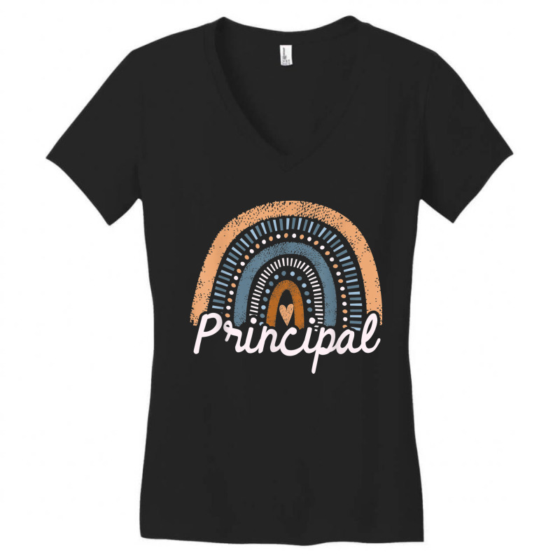 Principal  School Administrator Headmaster Headmistress Women's V-Neck T-Shirt by MaragretPolino | Artistshot