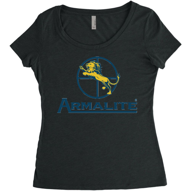 Armalite Classic Women's Triblend Scoop T-shirt by cm-arts | Artistshot