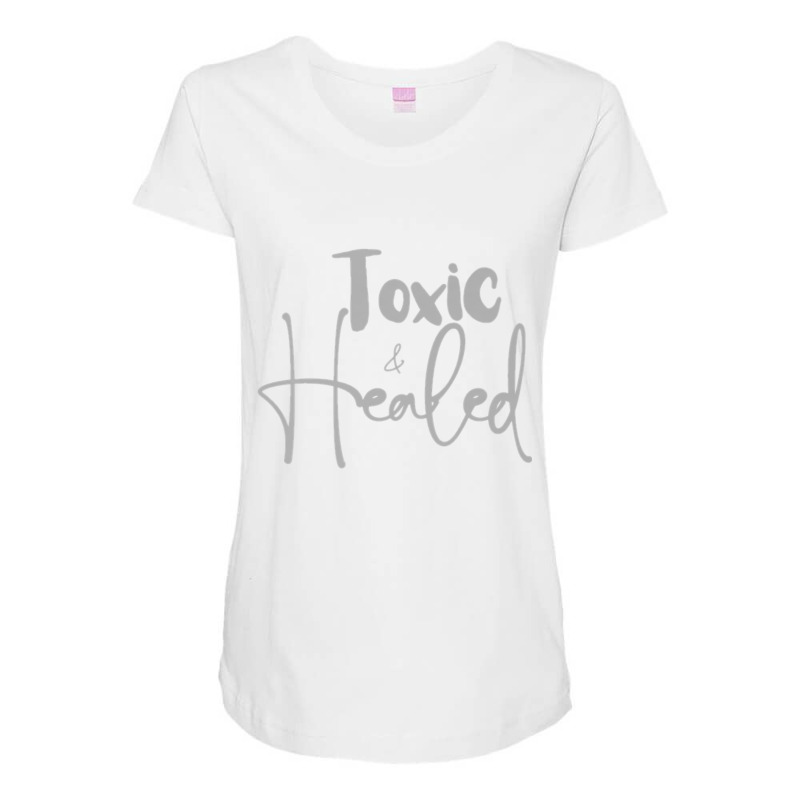 Toxic And Healed 1 Premium T Shirt Maternity Scoop Neck T-shirt by cm-arts | Artistshot