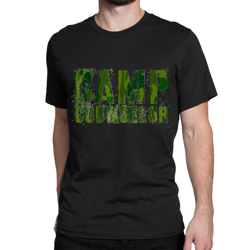 Camo Camp Counselor Summer Teacher Instructor Coach 2022 Classic T-shirt | Artistshot