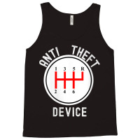 Womens Manual Transmission Stick Shift Millennial Anti Theft Device V Tank Top | Artistshot