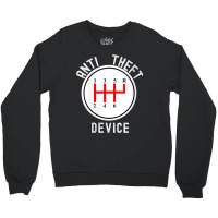 Womens Manual Transmission Stick Shift Millennial Anti Theft Device V Crewneck Sweatshirt | Artistshot