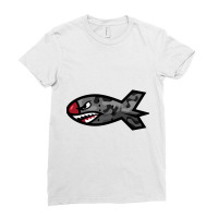 Bape Shark Bomb Torpedo Ladies Fitted T-shirt | Artistshot