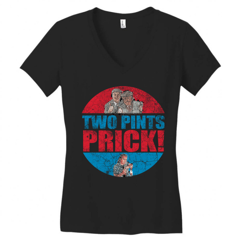 Still Game Two Pints Prick Gift Gift Women's V-Neck T-Shirt by JanisIda | Artistshot