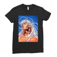 Bastard 90s Anime Ladies Fitted T-shirt | Artistshot