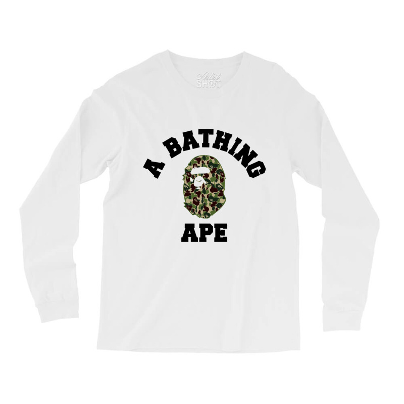 Brown Bathings Ape Long Sleeve Shirts | Artistshot
