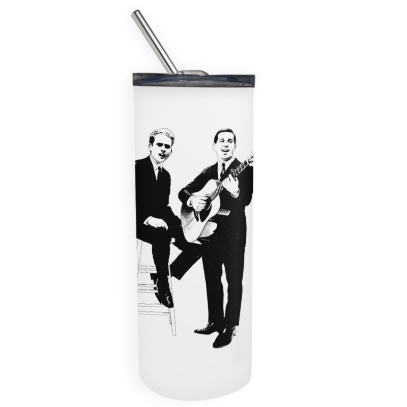 Simon Amp Garfunkel A Gift Skinny Tumbler | Artistshot