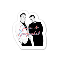 Simon Amp Garfunkel Ant Amp Dec 80s Style Parody Design Sticker | Artistshot