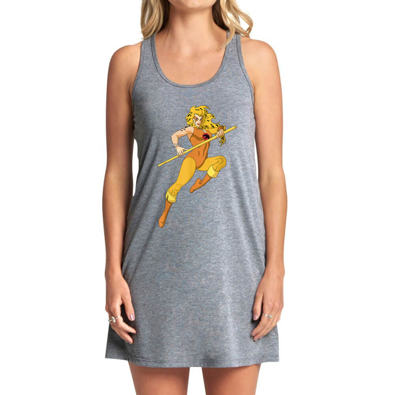 Thundercats Cheetara Portrait Tank Dress by CesarRobertoRamirez | Artistshot