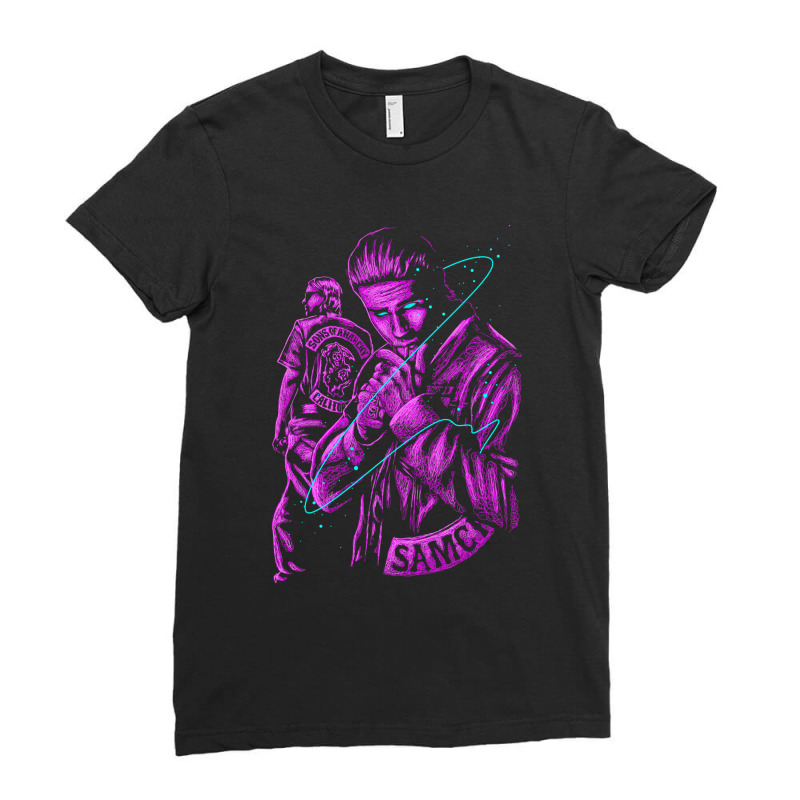 Charlie Hunnam Ladies Fitted T-Shirt by bestselling | Artistshot