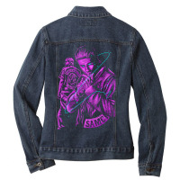 Charlie Hunnam Ladies Denim Jacket | Artistshot