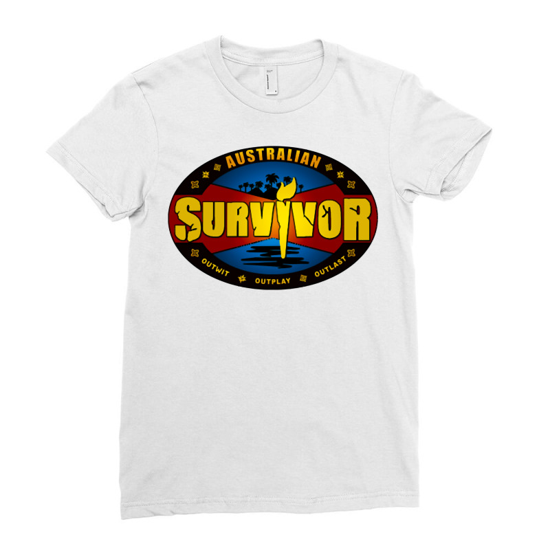 Australian Survivor Ladies Fitted T-Shirt by MichelleLeitch | Artistshot