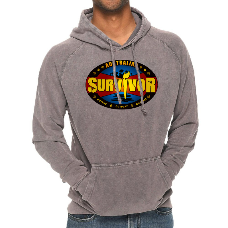 Australian Survivor Vintage Hoodie by MichelleLeitch | Artistshot