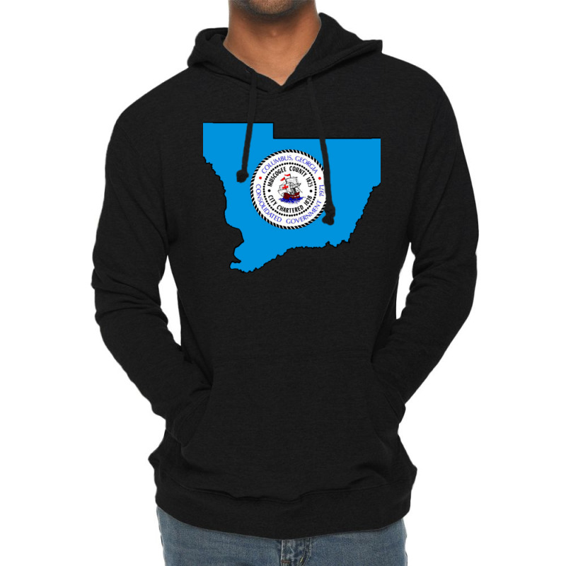 Flag Map Of Columbus Lightweight Hoodie | Artistshot