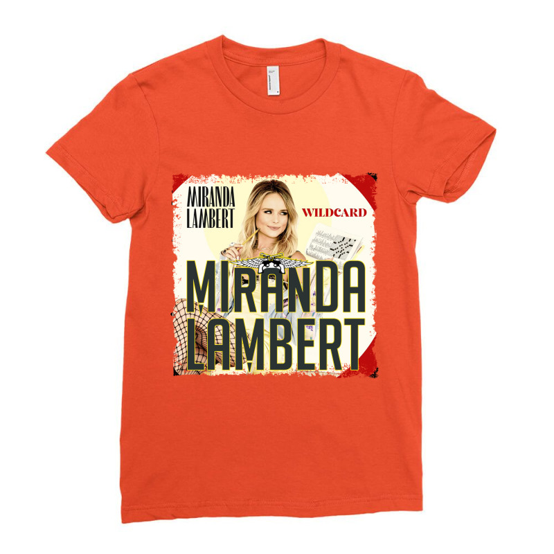 #miranda Lambert Classic Vintage #2 Ladies Fitted T-Shirt by amamase77 | Artistshot