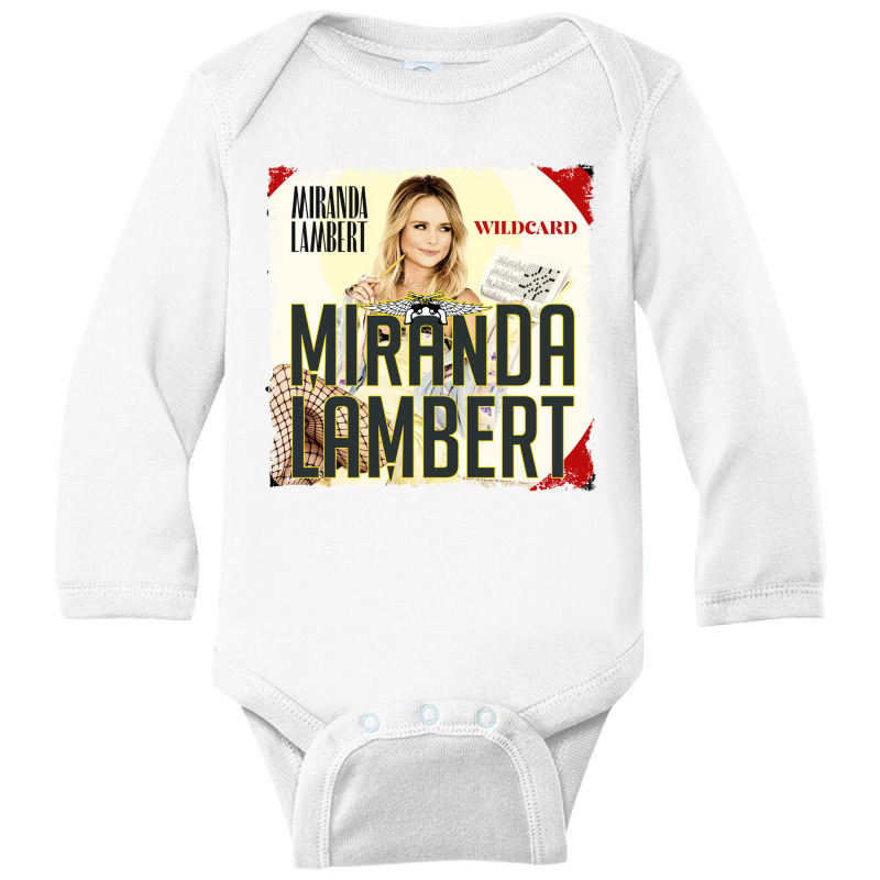 #miranda Lambert Classic Vintage #2 Long Sleeve Baby Bodysuit by amamase77 | Artistshot