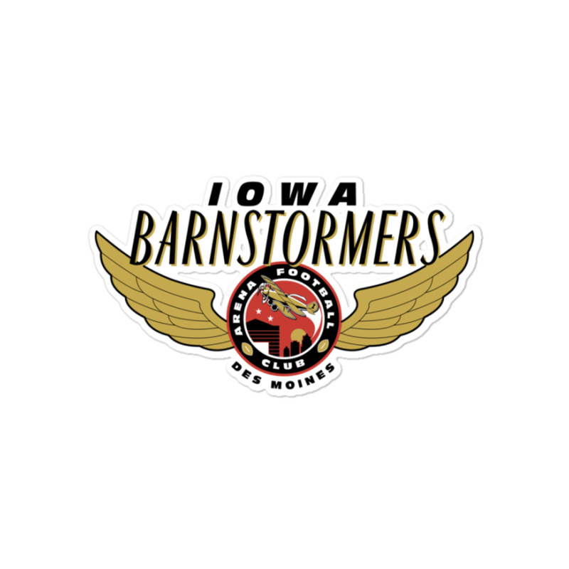 Iowa Barnstormers Long Sticker | Artistshot