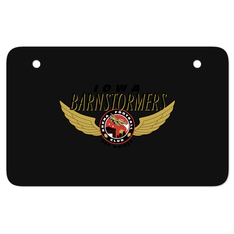 Iowa Barnstormers Long Atv License Plate | Artistshot