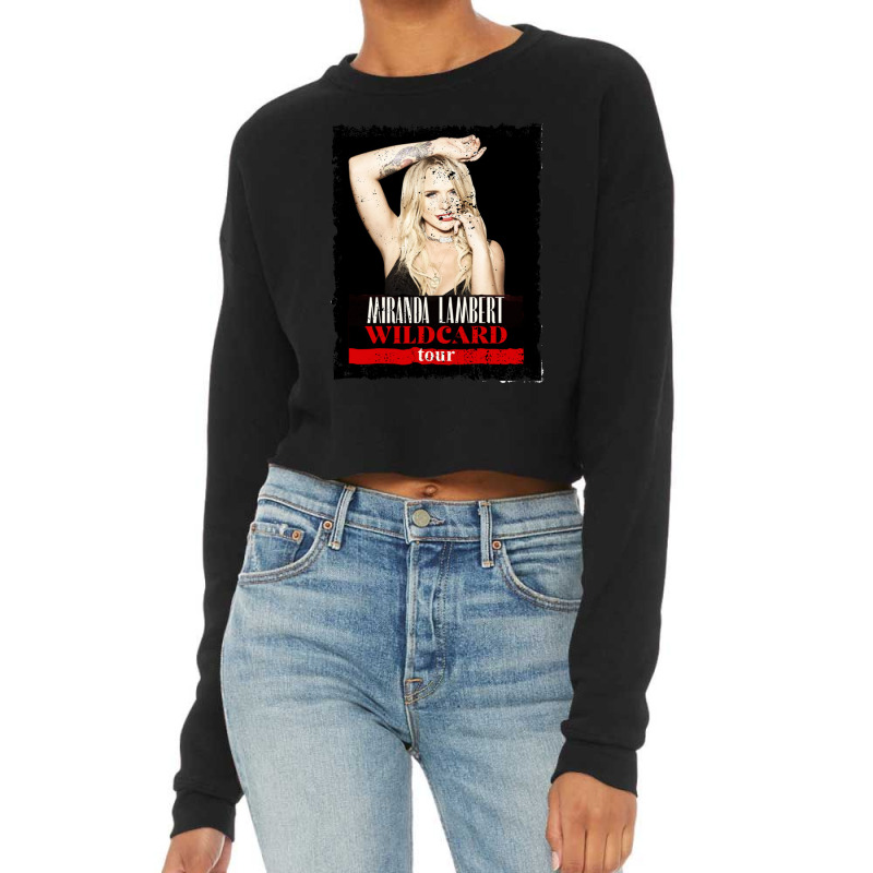 #miranda Lambert Wildcard Classic Vintage Cropped Sweater by amamase77 | Artistshot