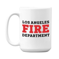 Lafd Los Angeles Fire Department 15 Oz Coffee Mug | Artistshot