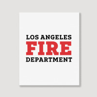 Lafd Los Angeles Fire Department Portrait Canvas Print | Artistshot