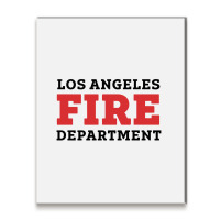 Lafd Los Angeles Fire Department Metal Print Vertical | Artistshot