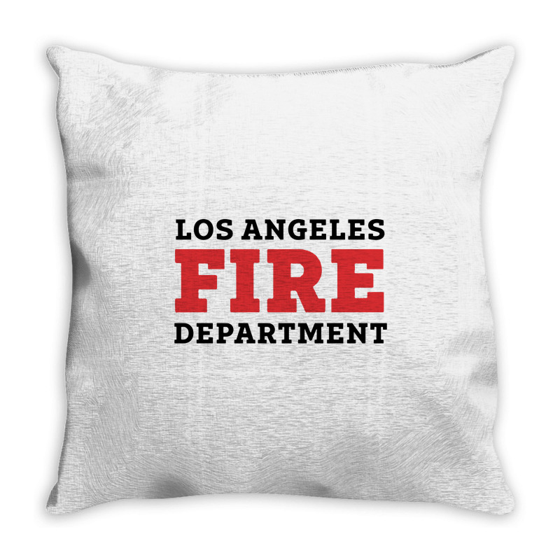 Lafd Los Angeles Fire Department Throw Pillow | Artistshot