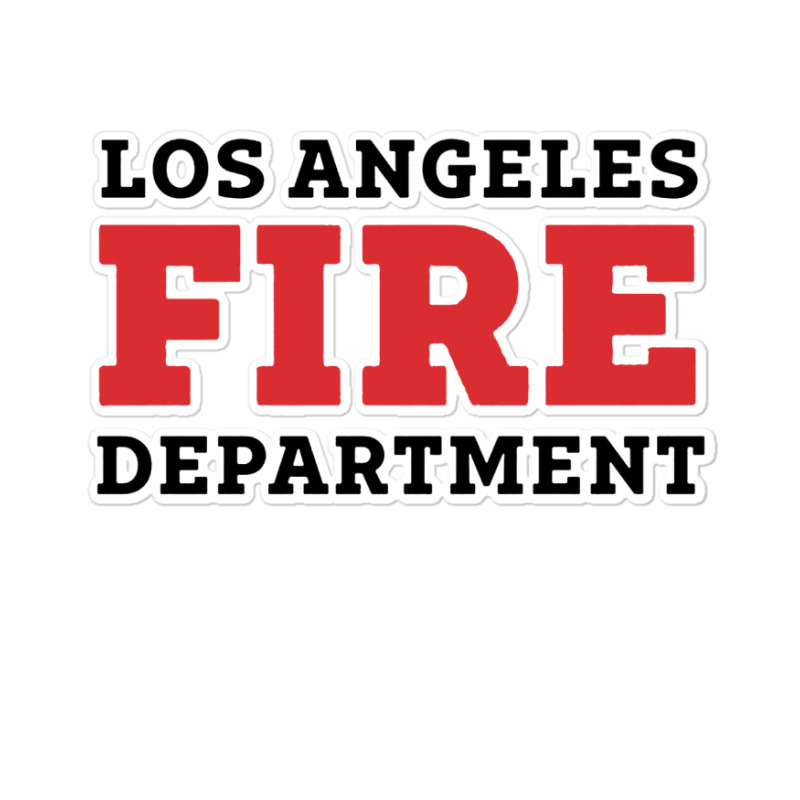 Lafd Los Angeles Fire Department Sticker | Artistshot