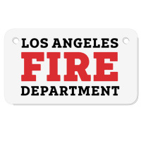 Lafd Los Angeles Fire Department Motorcycle License Plate | Artistshot