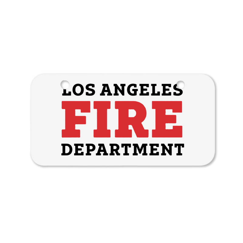 Lafd Los Angeles Fire Department Bicycle License Plate | Artistshot