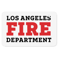 Lafd Los Angeles Fire Department Atv License Plate | Artistshot