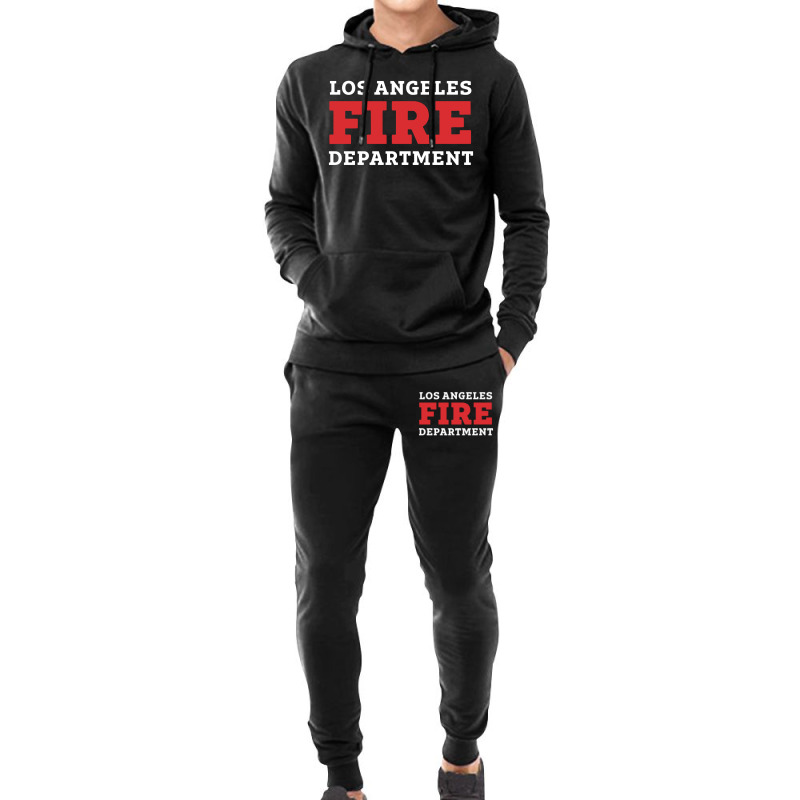 Lafd Los Angeles Fire Department Hoodie & Jogger Set | Artistshot