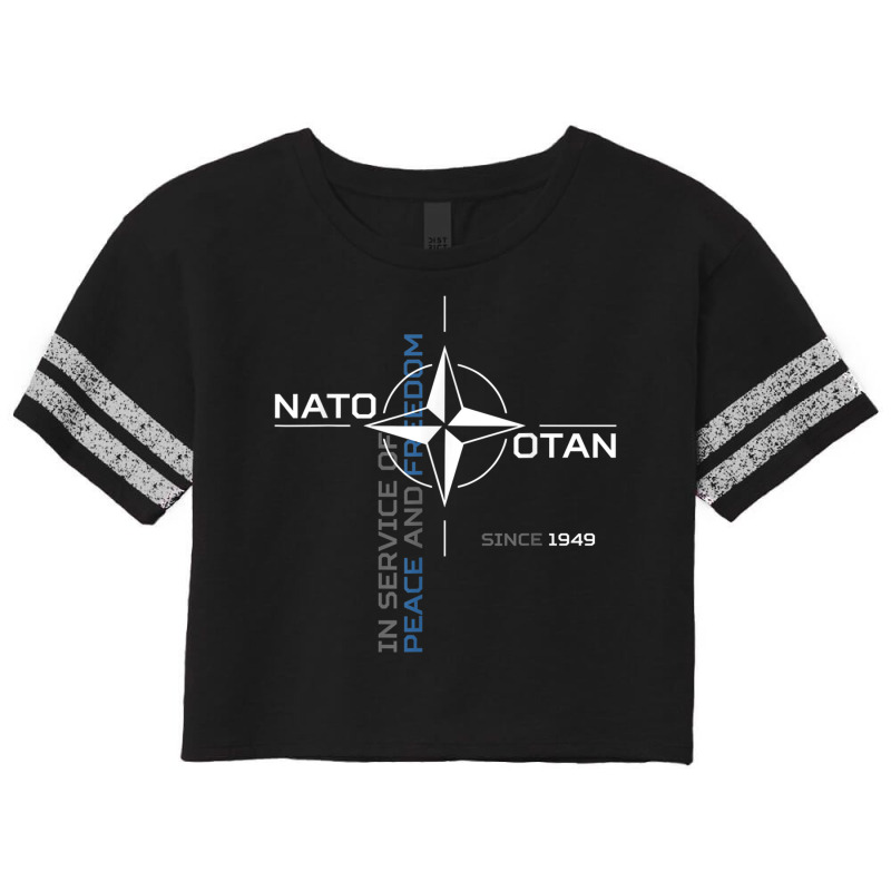 Peace And Freedom Otan Nato Scorecard Crop Tee by KaseyReyes | Artistshot