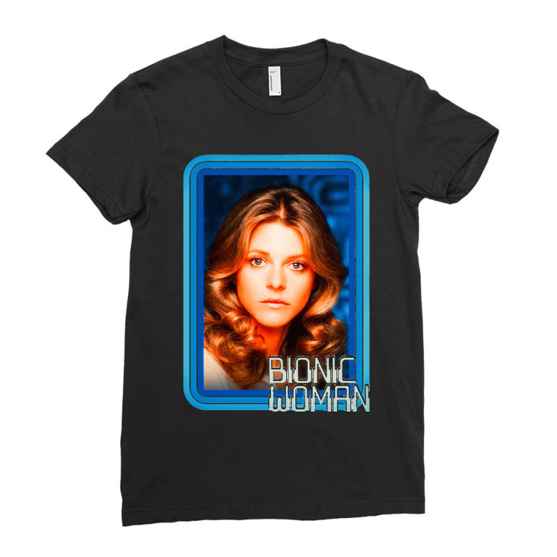 Bionic Woman Ladies Fitted T-Shirt by JAMESDSHARP | Artistshot