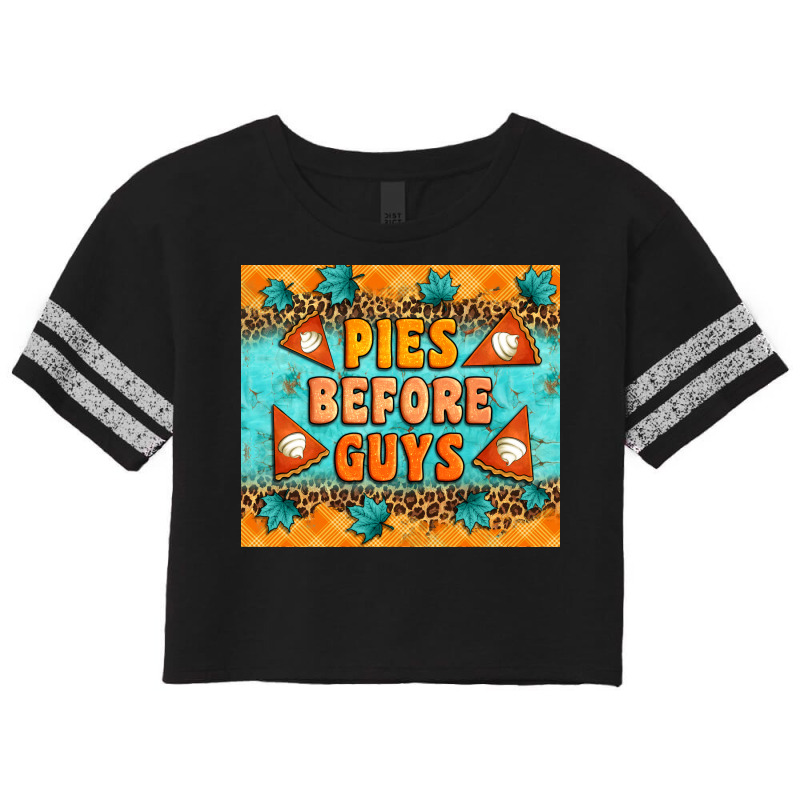 Pies Before Guys Scorecard Crop Tee by Artiststas | Artistshot