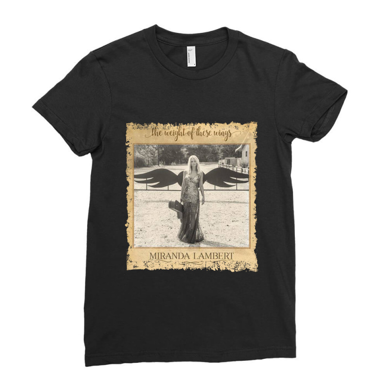 Miranda Lambert The Wieght Of These Wings Classic #3 Ladies Fitted T-Shirt by amamase77 | Artistshot