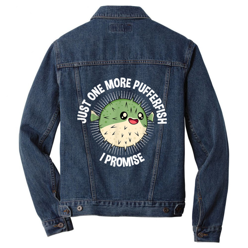 Another Puffer Fish Saltwater Aquarium Aquarium Men Denim Jacket by kevinnichols | Artistshot