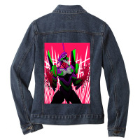 Anime Evangelion Unit 01 Classic Ladies Denim Jacket | Artistshot