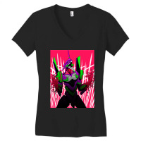 Anime Evangelion Unit 01 Classic Women's V-neck T-shirt | Artistshot