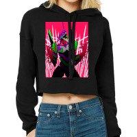 Anime Evangelion Unit 01 Classic Cropped Hoodie | Artistshot