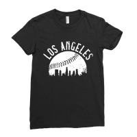 Vintage Los Angeles California Ladies Fitted T-shirt | Artistshot