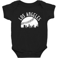 Vintage Los Angeles California Baby Bodysuit | Artistshot